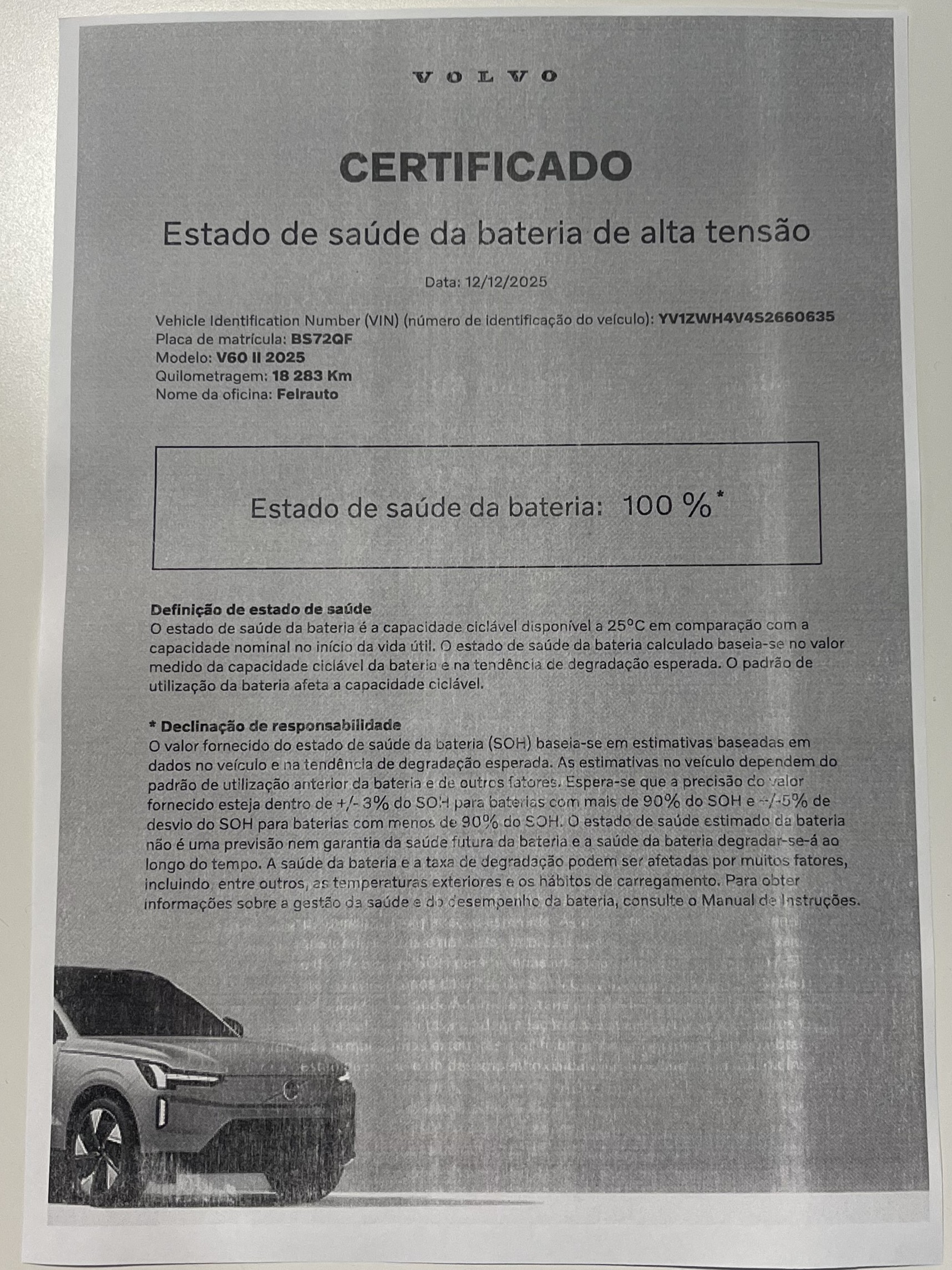 capacidade bateria