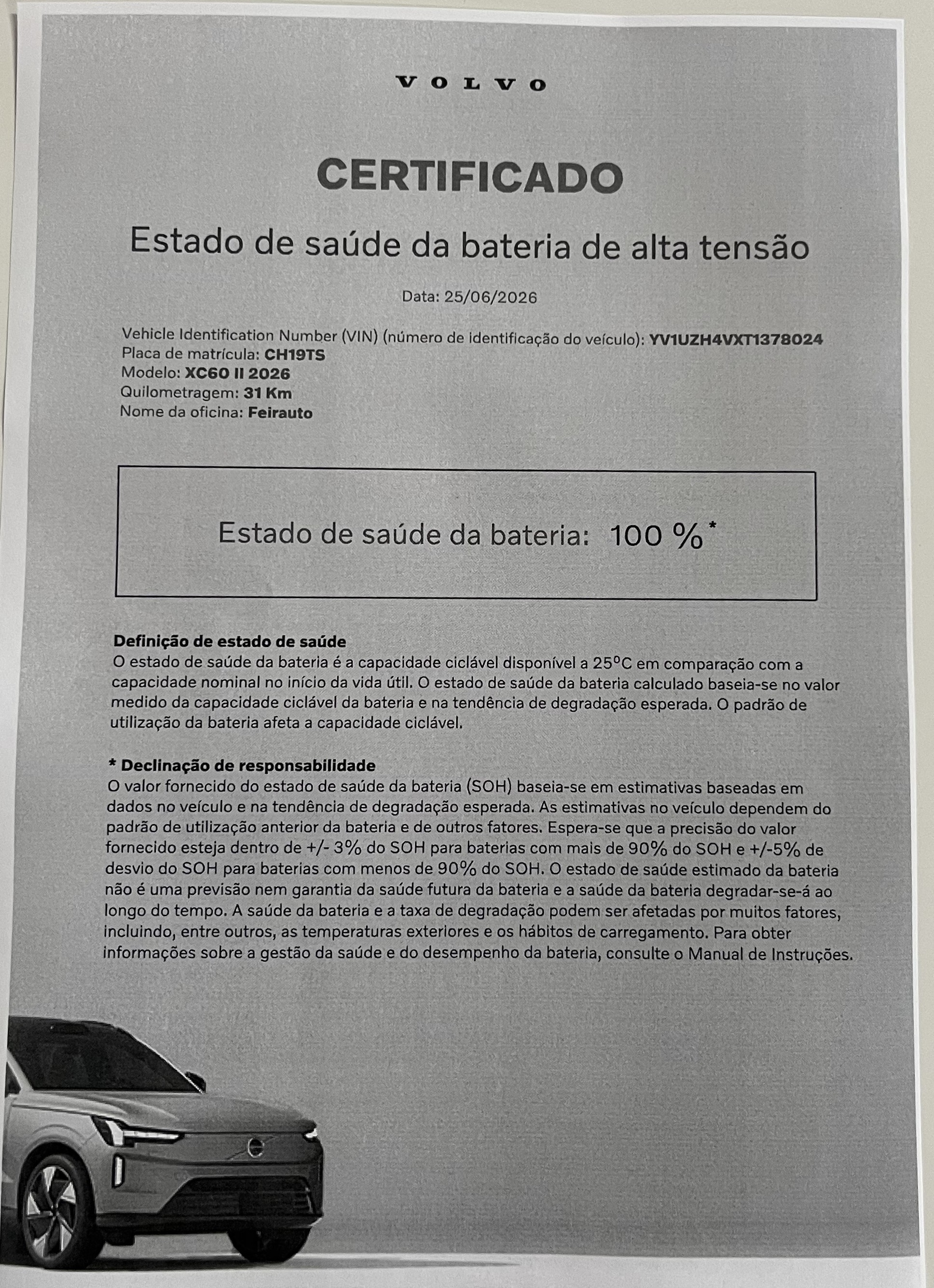 capacidade bateria